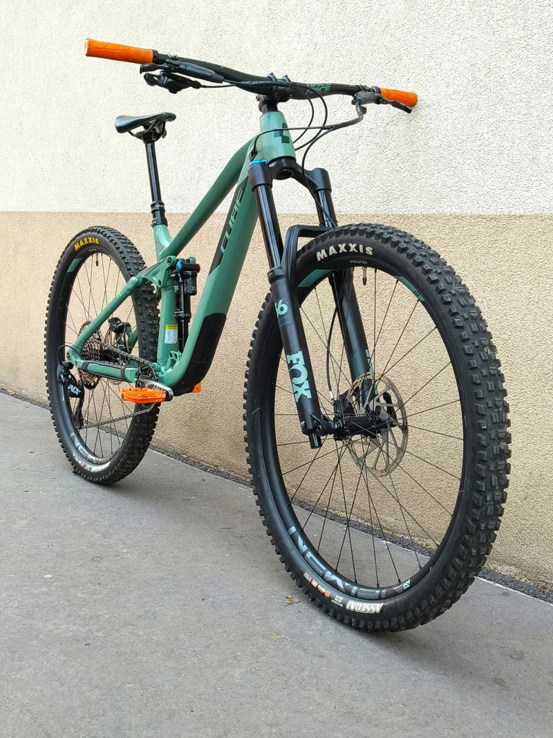CUBE STEREO 170 RACE, vel. M/18", 29" zdvihy 170/170 mm, 2020 