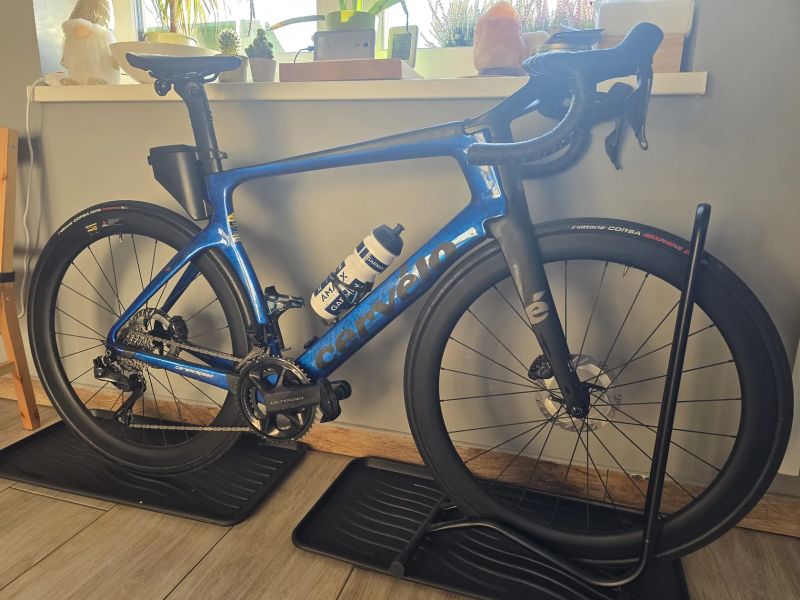 Cervélo S5, Shimano Ultegra, ceramicspeed, 4iiii, 172,5, fizik sedlo, DI2