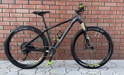 CUBE GTC SL CARBON, vel.16", komplet XT, FOX, PEVNÉ OSY, 10Kg.