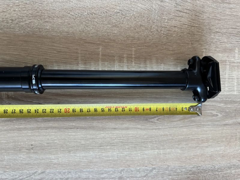 Kind Shock Rage-i teleskopická sedlovka, Ø-31.6 mm, 535 mm/190 mm