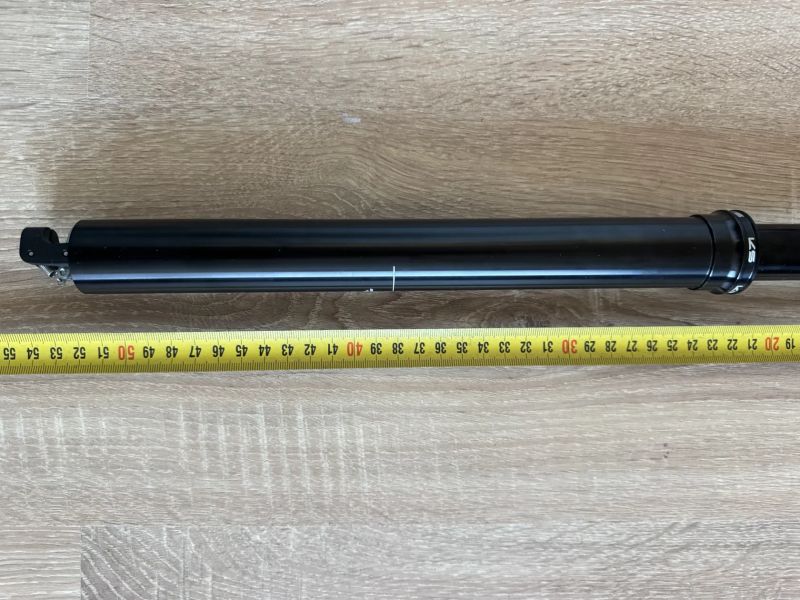 Kind Shock Rage-i teleskopická sedlovka, Ø-31.6 mm, 535 mm/190 mm