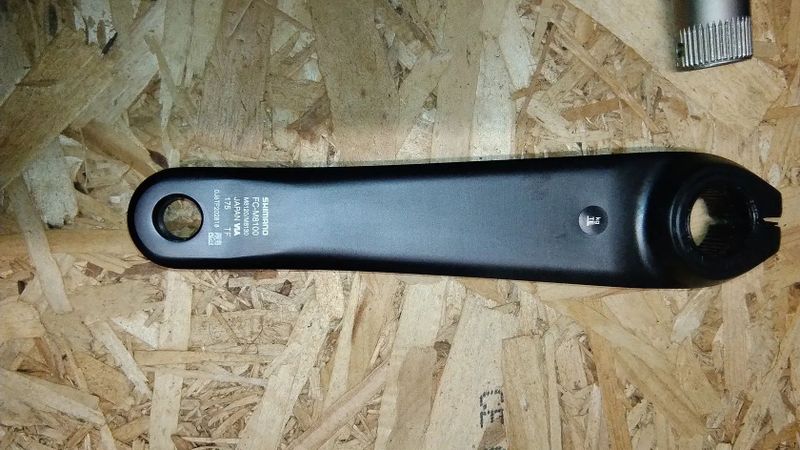 MTB kliky Shimano XT FC-M8100- 175mm- bez převodníku