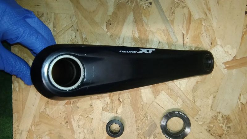 MTB kliky Shimano XT FC-M8100- 175mm- bez převodníku