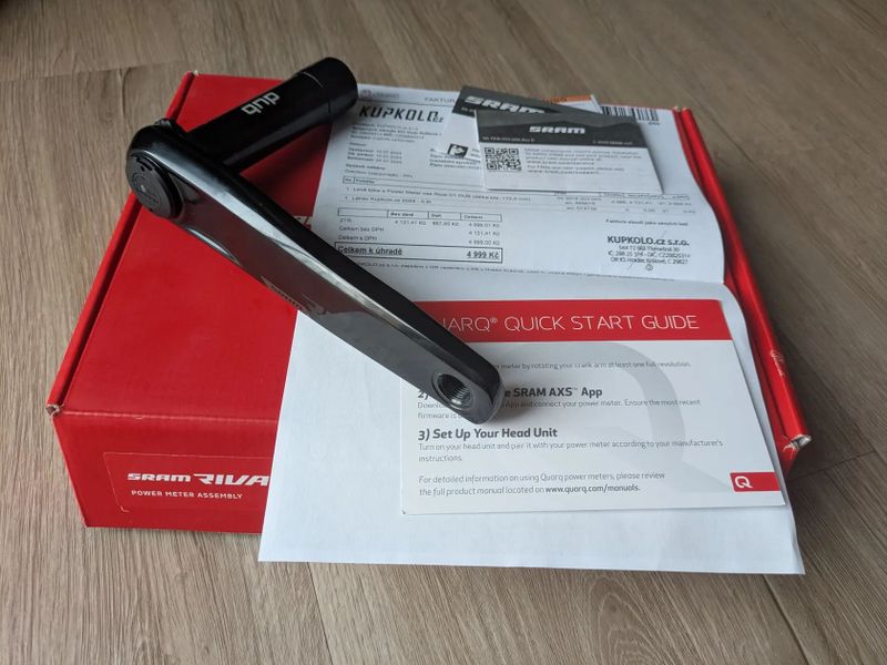 Sram Rival D1 klika s wattmetrem