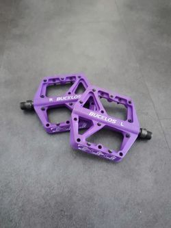 Fialove platformové pedále + packeta Zdarma