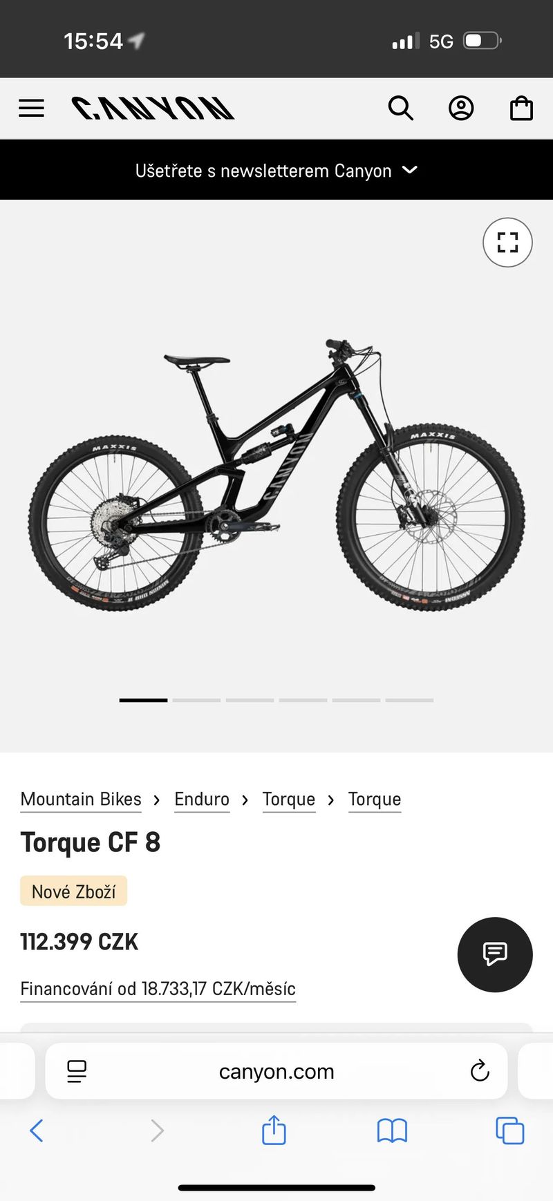 Canyon Torque cf 8 XL