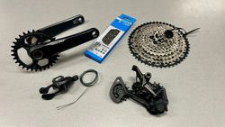 sada Shimano XT/SLX 1x12 (M8100/M7100) vč. klik a převodníku 