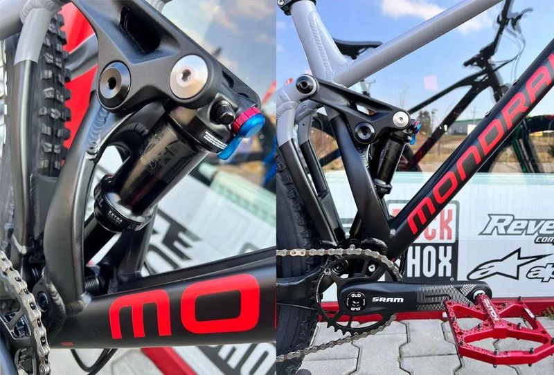 🔥🔥 SLEVA 52.000Kč - 48%🔥🔥 MONDRAKER FOXY, BLACK/NIMBUS GREY/FLAME RED - XL