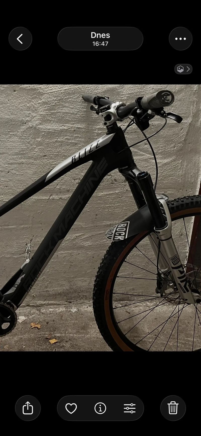 Rock Machine Blizz CRB 50-29 černá/stříbrná