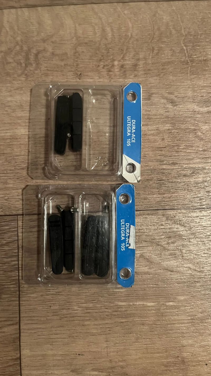 3 páry, Náhradní gumička pro špalkové brzdy Shimano Dura-Ace, Ultegra, 105