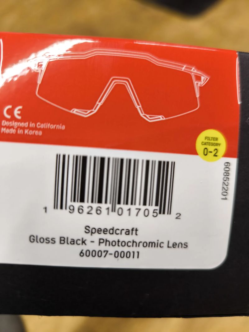 Prodám 100% Speed trap bronze a Speedcraft Photochromatic