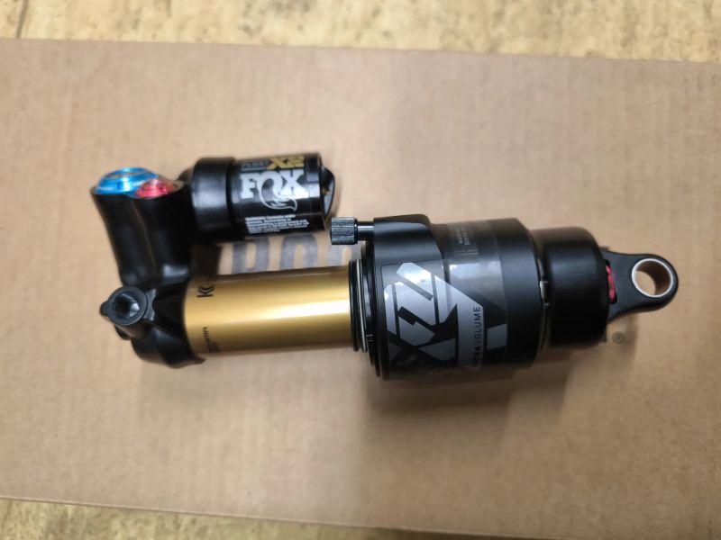 Fox x2 factory 185/55 trunnion