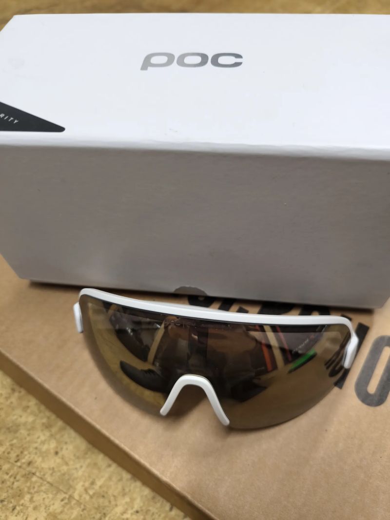 POC aim wht violet silver mirror