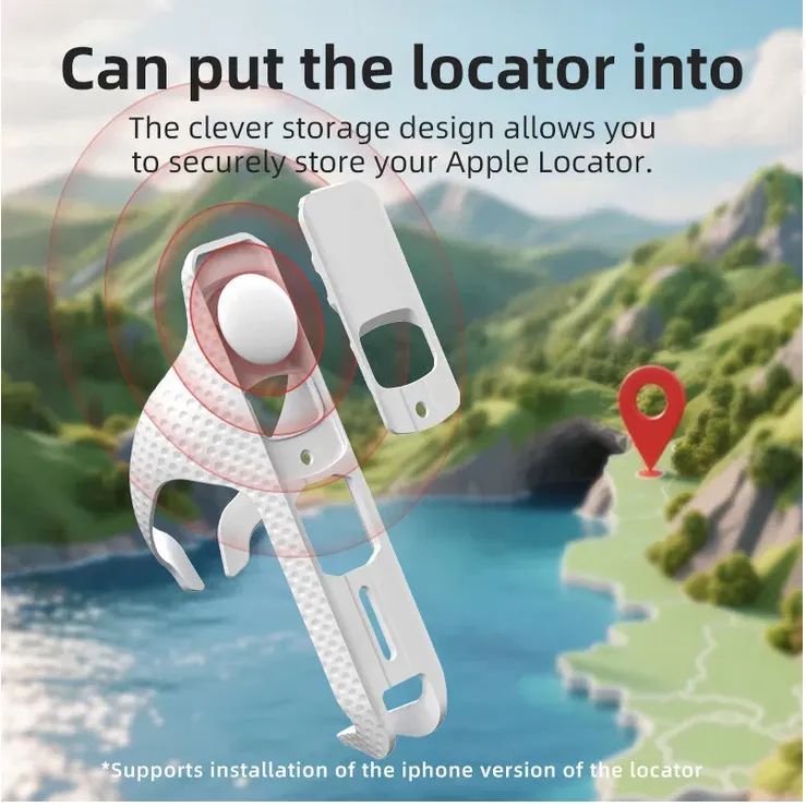 CYCLAMI držák na láhev na kolo + AirTag 