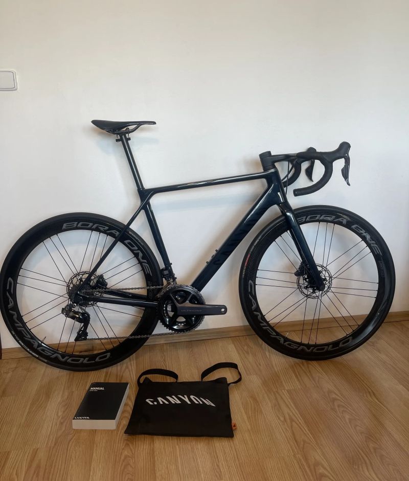 Canyon Ultimate CF SLX Disc DuraAce Di2, 6,45 kg, + wattrmeter