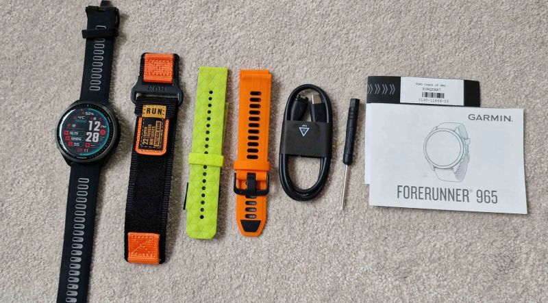 Garmin Forerunner 965 Black + TOPO turistické mapy V5 PRO