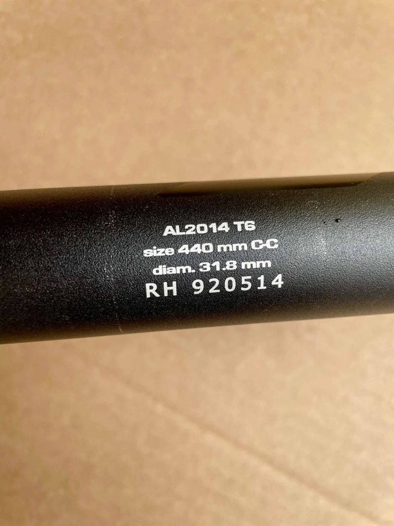 Řidítka PRO PLT COMPACT 31,8 mm, 440 mm