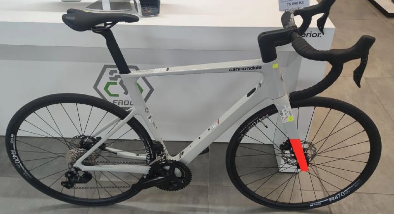 Cannondale Super Six EVO Carbon 3, vel. 56 cm (na postavu cca 175 -185 cm)