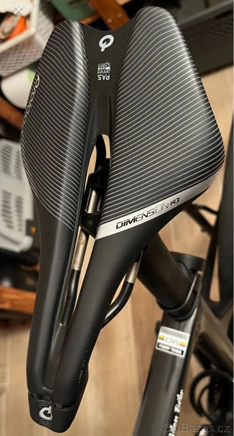 Sedlo PROLOGO Dimension Tirox Hard Black 143 mm