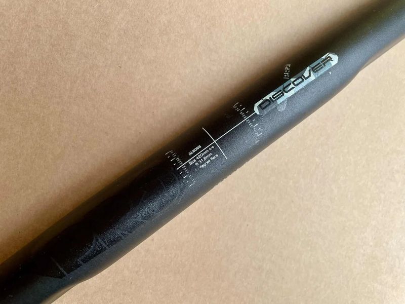 Gravel řidítka PRO PLT DISCOVER 31,8 mm, 20 stupňů, 420 mm