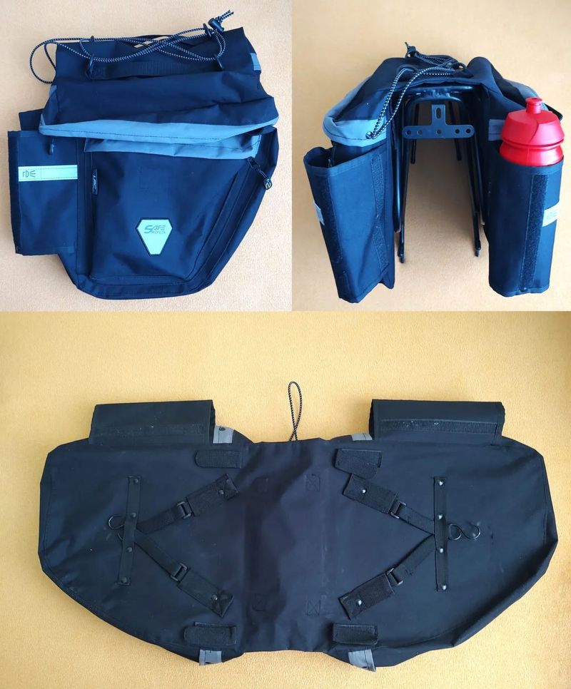 Zadní nosič a dvojbrašna Arsenal