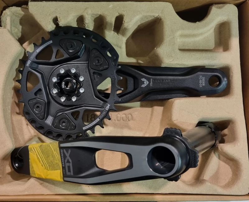 Nové, nepoužité kliky Sram X0