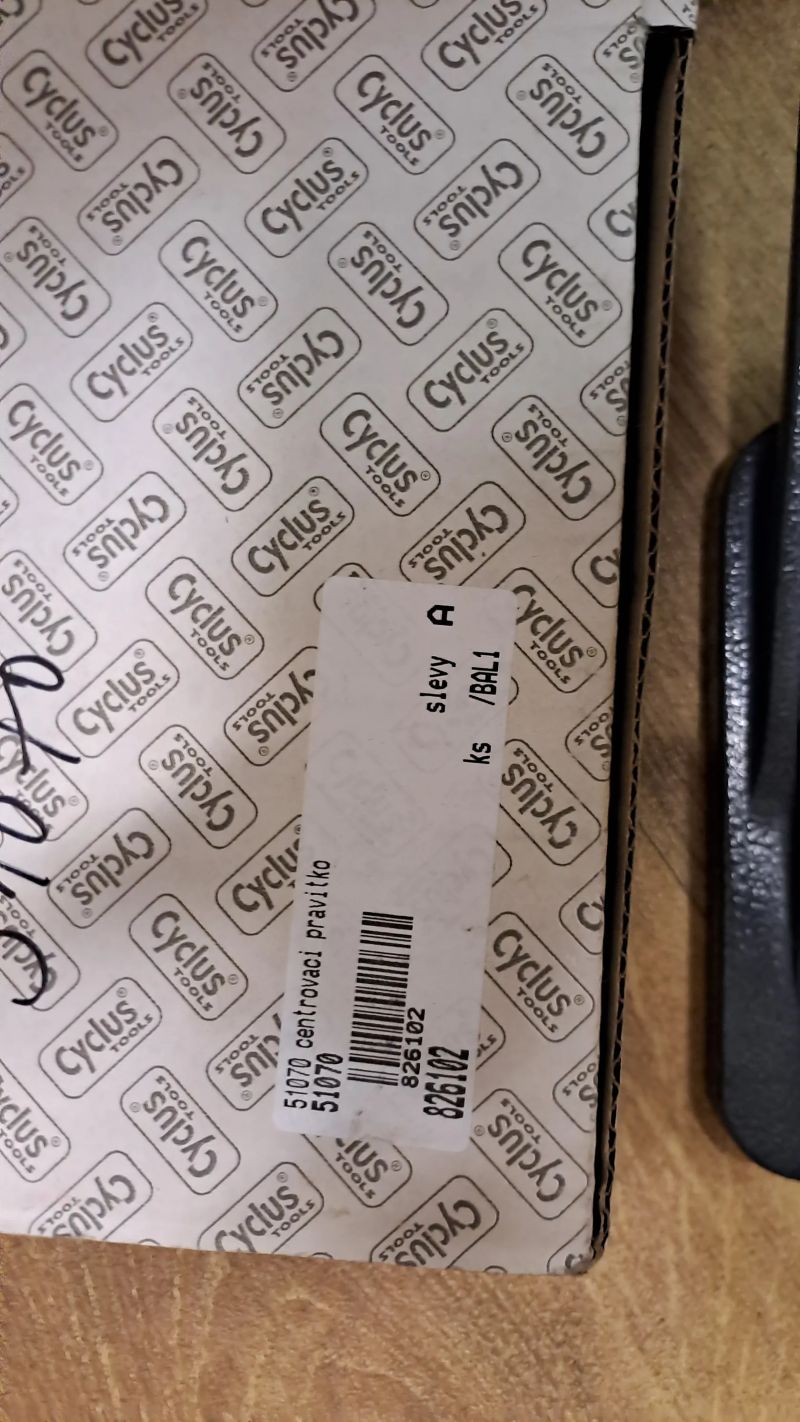 Prodám novou měrku výpletu - centrovací pravítko