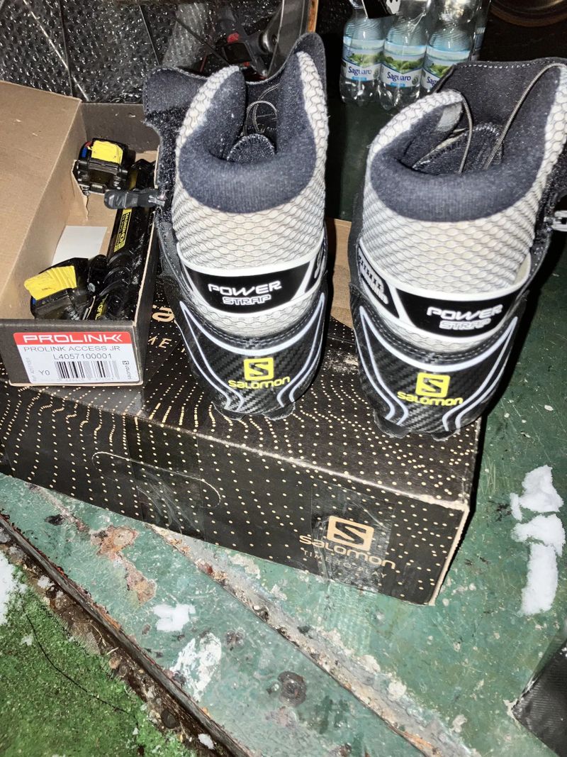 Boty na běžky Salomon rquipe cl s vázáním Salomon SNS