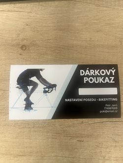 Dárkový poukaz na BikeFitting