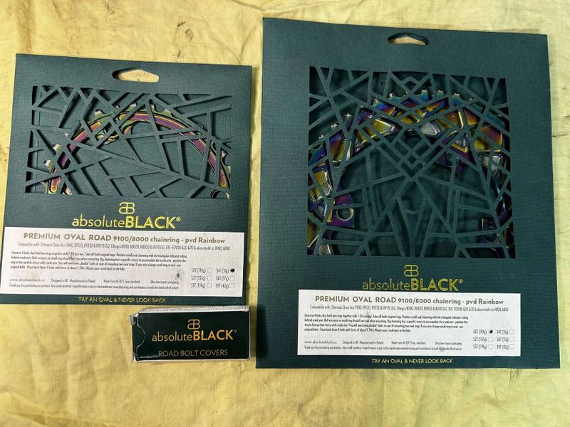 AbsolutBlack převodníky 50x34T ovál