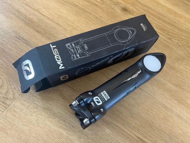 MOST Tiger Ultra 3K – karbonový představec 120 mm (nový, sundaný z kola)