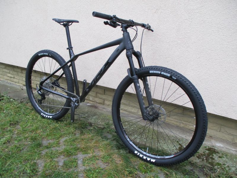 Nové 29" kolo MRX ER25 19,5", Shimano Deore/SLX 1x12, vzduch. vidlice Manitou Machete, pevné osy