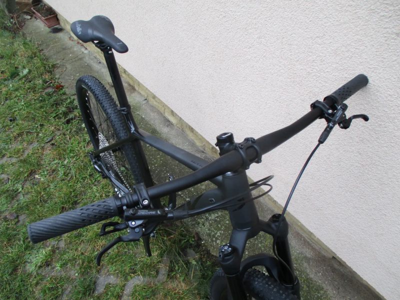 Nové 29" kolo MRX ER25 19,5", Shimano Deore/SLX 1x12, vzduch. vidlice Manitou Machete, pevné osy