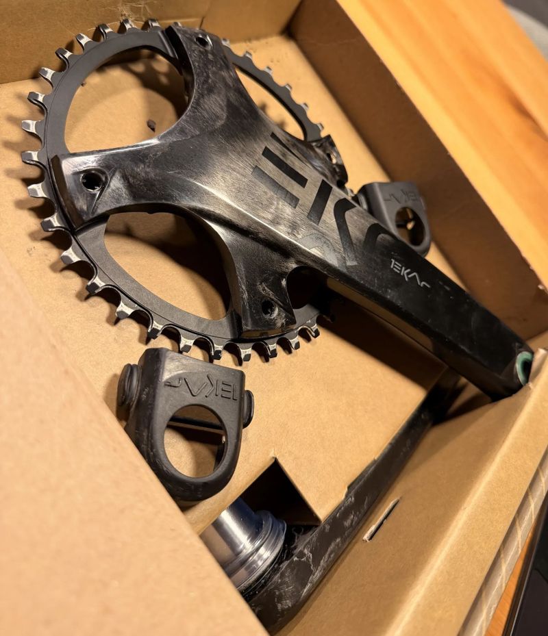 Campagnolo EKAR kliky, 175mm, 38zubů
