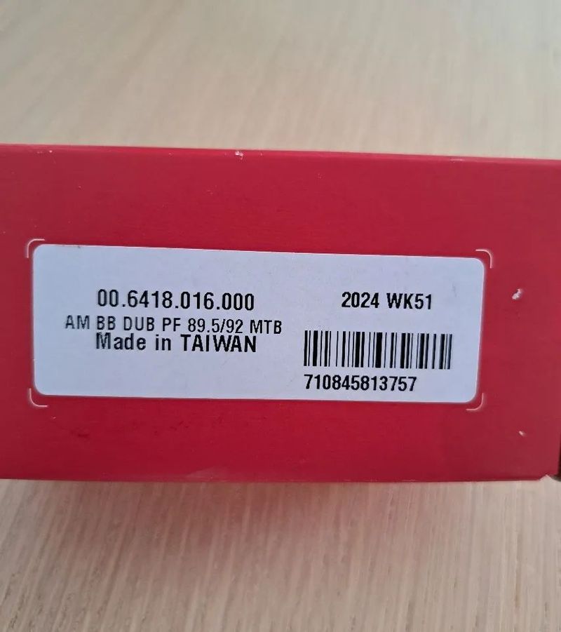 Středové složení SRAM DUB PressFit (MTB) 89/92mm