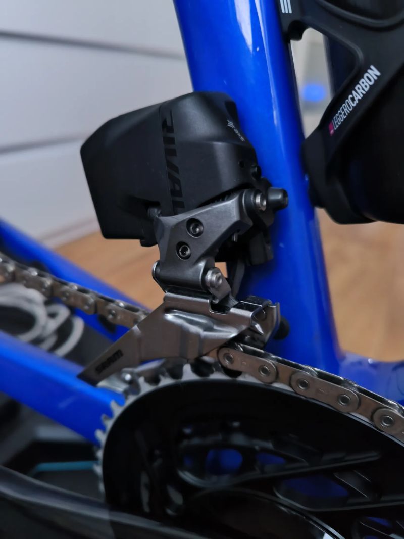 Přehazovačka Sram Rival eTap AXS D1 12s 36T a Přesmykač SRAM Rival eTap AXS D1 - bez baterie