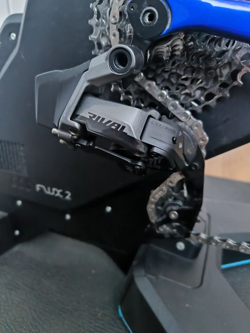 Přehazovačka Sram Rival eTap AXS D1 12s 36T a Přesmykač SRAM Rival eTap AXS D1 - bez baterie