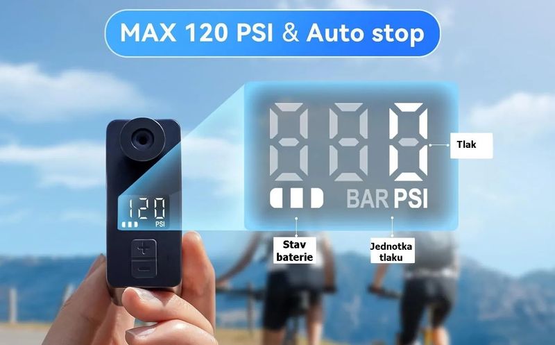 AIRBANK elektrická minipumpa AS1 PRO