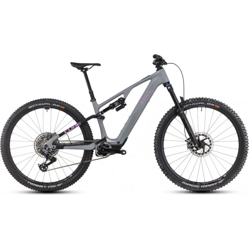 Cube Cube AMS Hybrid ONE44 C:68X TM 400X 29 - swampgrey´n´purplereflex
