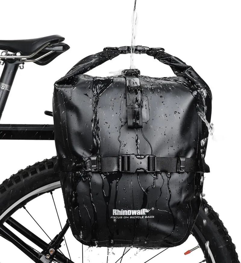 Rhinowalk brašna na kolo na nosič RK19663BY 20l/23l žlutá