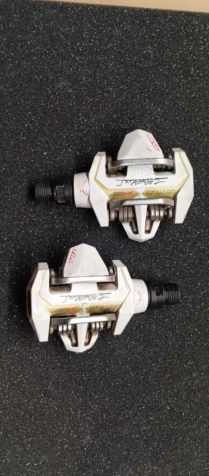 Nášlapné pedály TIME ATAC XS Absalon limited, téměř nové