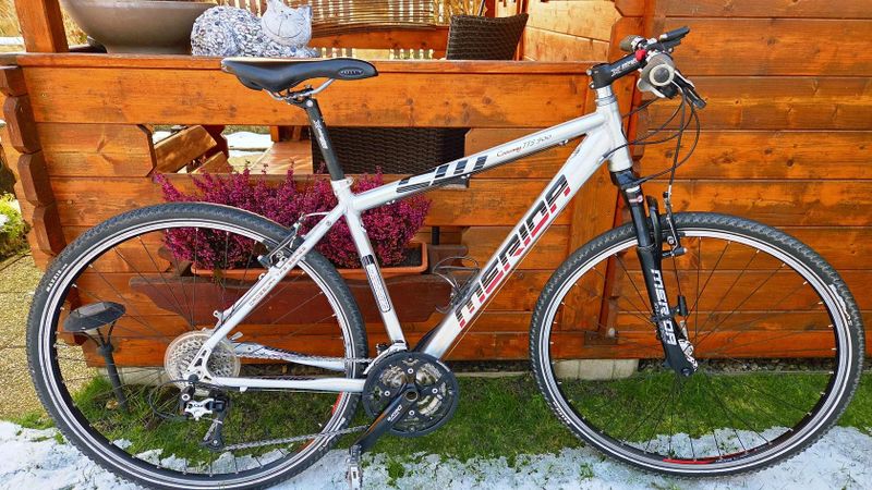 Trekové kolo Merida Crossway TFS 900-Sport-V vel. 19" 168-183cm nevyužité jako NOVÉ.