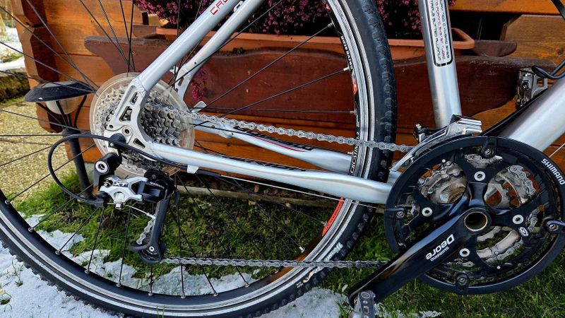 Trekové kolo Merida Crossway TFS 900-Sport-V vel. 19" 168-183cm nevyužité jako NOVÉ.