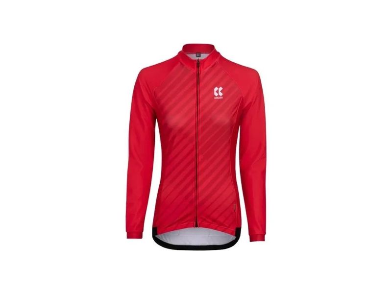 Dámský dres s dlouhým rukávem Kalas MOTION Z4 - Imperial Red - SLEVA