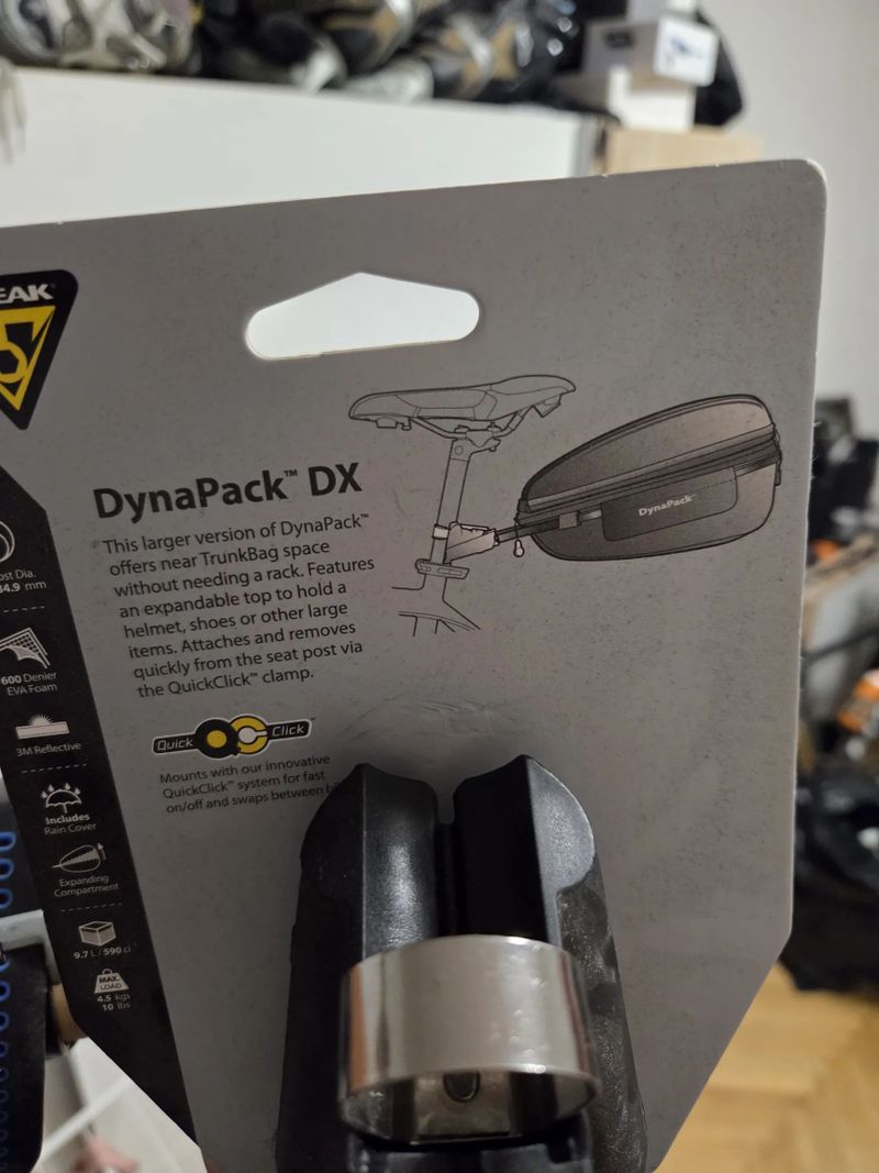 TOPEAK DynaPack DX - nové, nepoužité 