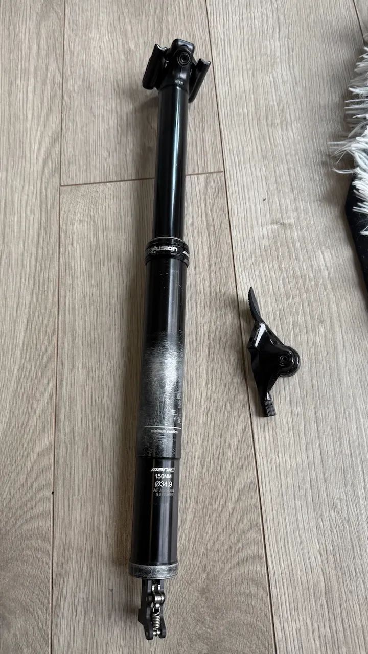 Teleskopická sedlovka X-Fusion Manic 150mm/34,9mm + páčka