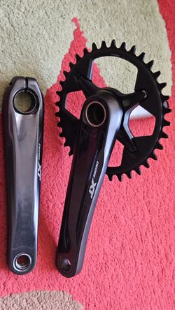 Kliky Shimano XT Fc-M8100 175 mm + nový XT převodník 36z