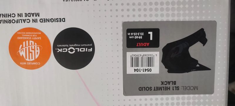 Oneal sl1 black integrální helma 