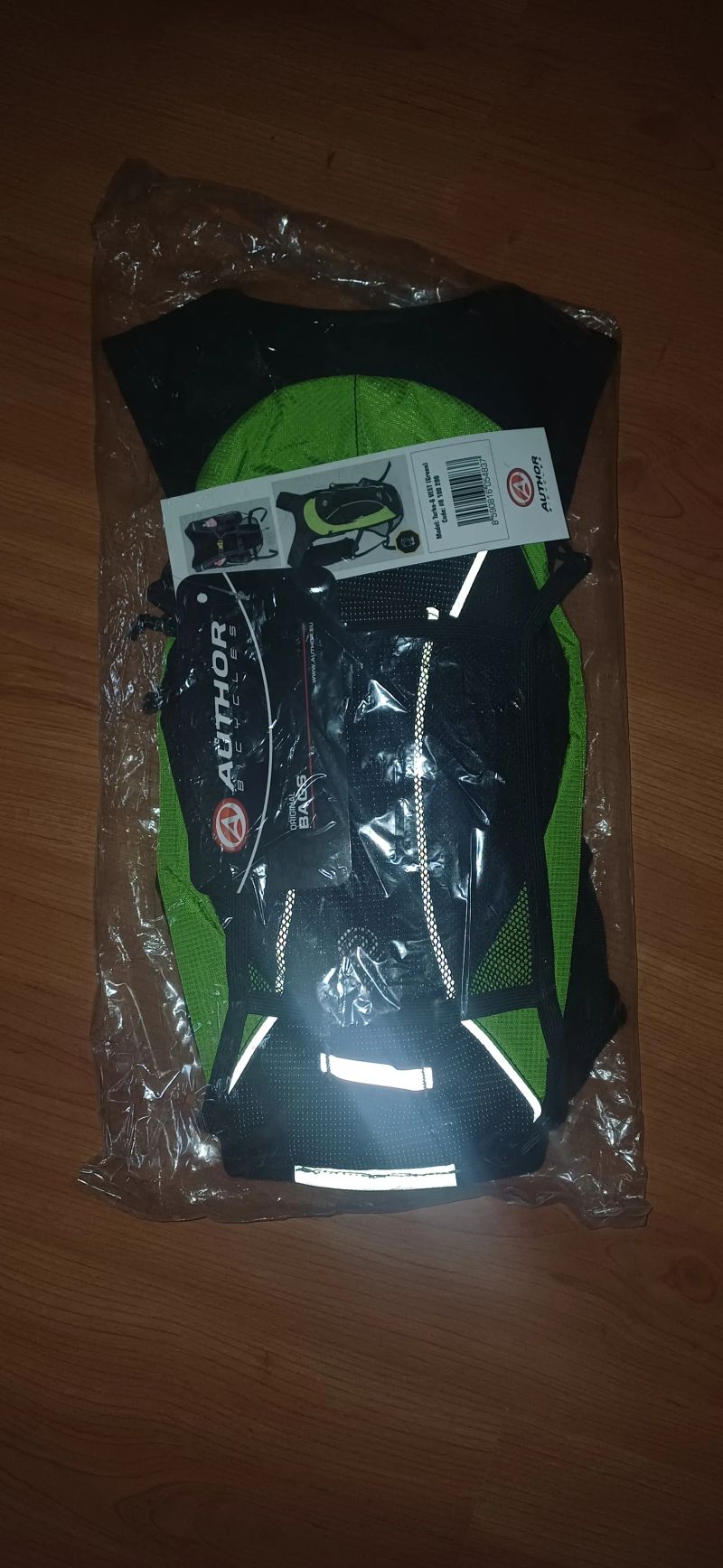 Cyklistický batoh Author Turbo-6 Vest (Green)