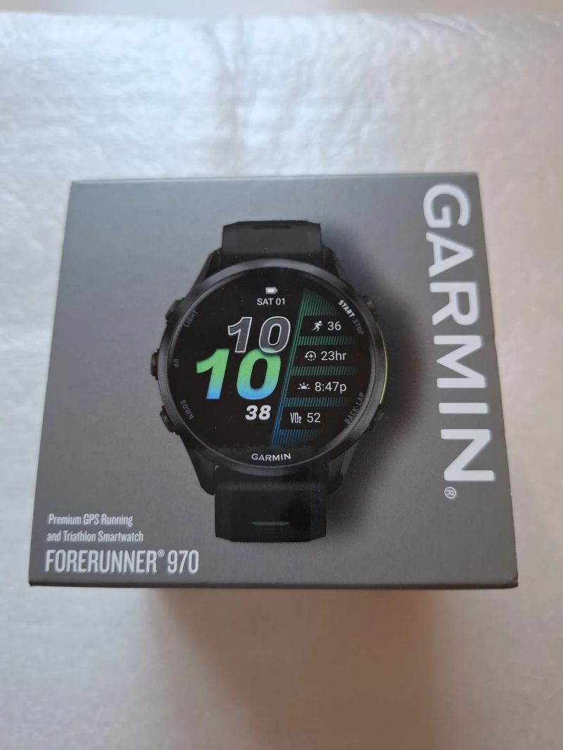 PRODÁM GARMIN FORERUNNER 970 Carbon Grey DLC Black